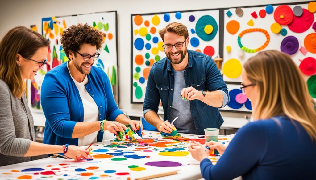 arts and crafts team activities