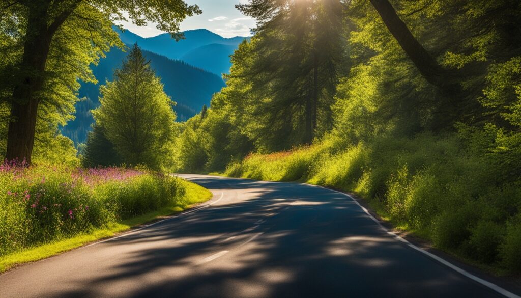 road trip scenic routes
